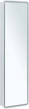 AQUANET Шкаф-пенал подвесной Оптима с LED подсветкой AQUANET-335438 - фото 269847