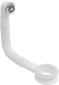 AQUANET Слив-перелив для литьевых раковин хром AQUANET-312686 - фото 270978