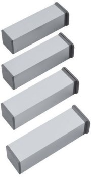 AQUANET Комплект ножек Латина/Тиволи 150 хром. (4 шт.) AQUANET-180180 - фото 271041