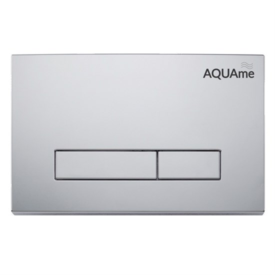 AQUAme Панель смыва для инсталляции, хром AQM4103CR - фото 272608