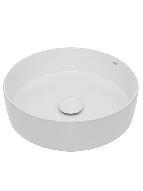 AQUAme Раковина накладная круглая. 355x355x120, белый AQM5012 - фото 272746