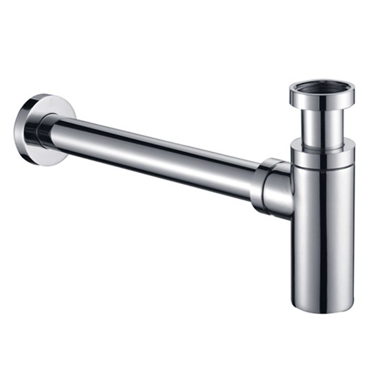 AQUAme Сифон для раковины латунный, Хром AQM7010CR - фото 273850