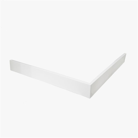 VECONI Pietra Экран для душевого поддона, 900x900x30, гелькоут и стекловолокно, белый PS-W-9090-RU - фото 274454