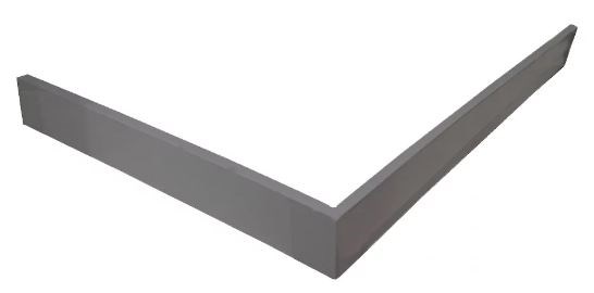 VECONI Pietra Экран для душевого поддона, 1200x800x30, гелькоут и стекловолокно, серый PS-G-12080-RU - фото 274480
