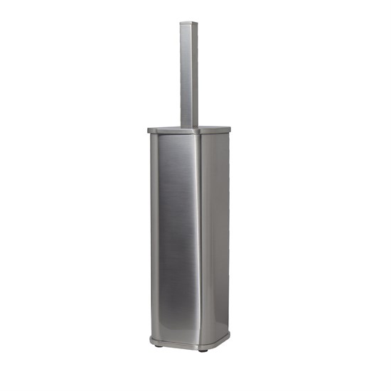 WASSERKRAFT K-1117NICKEL Щетка для унитаза напольная, никель WASSERKRAFT 1117N - фото 276006