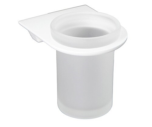 WASSERKRAFT Kammel K-8328WHITE Подстаканник одинарный, белый WASSERKRAFT 8328W - фото 276238