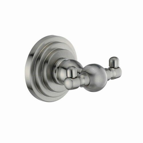 WASSERKRAFT Ammer K-7023D (ранее К-7023) Крючок двойной, никель WASSERKRAFT 7023D - фото 276509