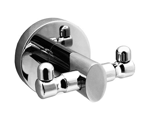 WASSERKRAFT Rhein K-6223D Крючок двойной, хром WASSERKRAFT 6223D - фото 276922
