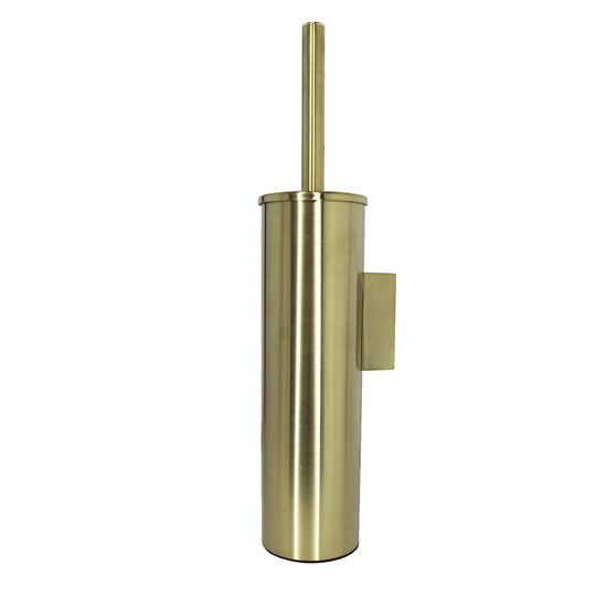 WASSERKRAFT K-1087BRUSHED GOLD Щетка для унитаза подвесная, золото WASSERKRAFT 1087BG - фото 278045