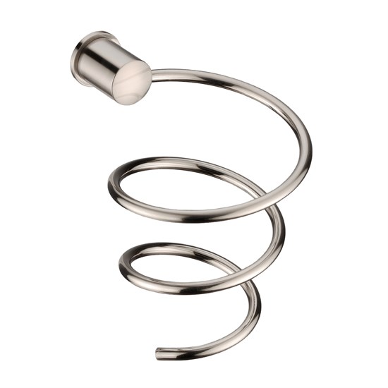 WASSERKRAFT K-1080NICKEL Держатель фена, никель WASSERKRAFT 1080N - фото 278203