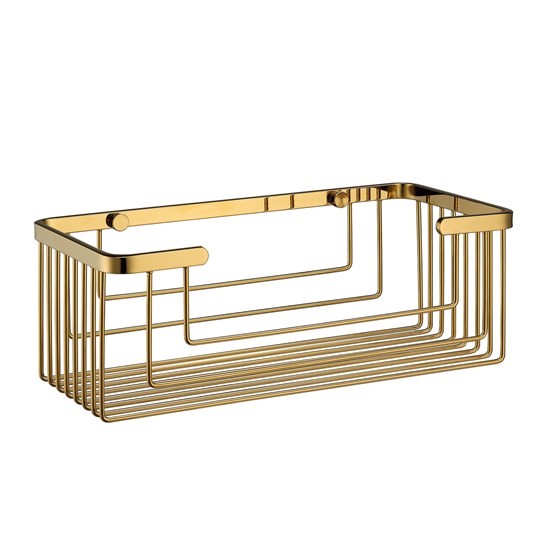 WASSERKRAFT K-711POLISHED GOLD Полка металлическая, золото WASSERKRAFT 711PG - фото 278240