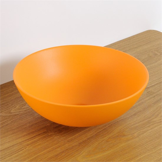 GID Раковина 9081orm 53405 накладная оранжевая матовая 36x36x14 GID-53405