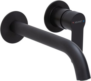 AQUANET Passion Смеситель для раковины-чаши, цвет черный AQUANET-336185 - фото 283093