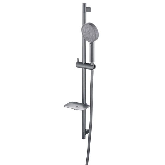 AQUATEK AQ2031BGM ВЕГА Душевой гарнитур 3jet 73см, оружейная сталь AQ2031BGM