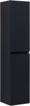 AQUANET Vega 2.0 Шкаф-пенал подвесной ширина 35 см, цвет черный AQUANET-343973 - фото 286283