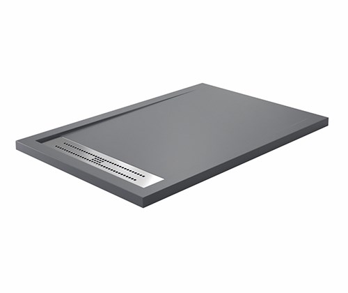 WASSERKRAFT Wiese 84T Душевой поддон прямоугольный искусственный камень размер 120x90 см, серый WASSERKRAFT 84T07 - фото 286451