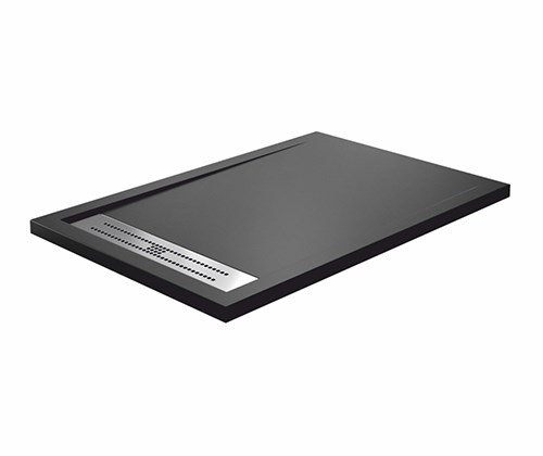 WASSERKRAFT Abens 20T Душевой поддон прямоугольный искусственный камень размер 140x80 см, черный WASSERKRAFT 20T35 - фото 287018
