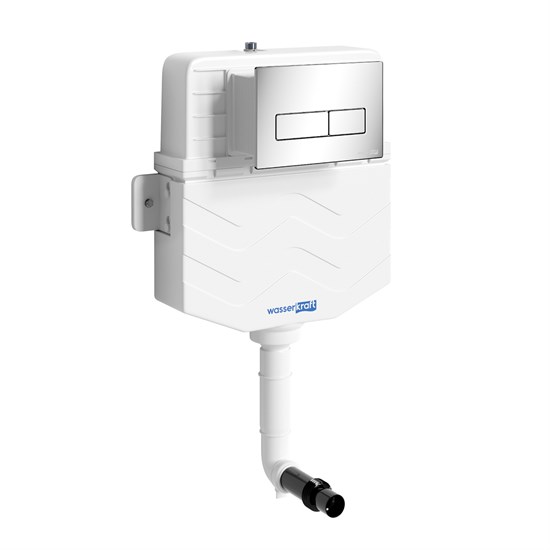 WASSERKRAFT Aller 10TLT.031.ME.CH03 Встраиваемый смывной бачок WASSERKRAFT 10TLT.031.ME.CH03 - фото 287150