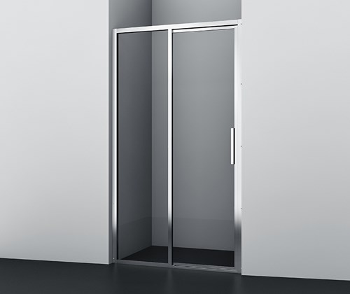 WASSERKRAFT Lopau 32S Душевая дверь раздвижные ширина 120 см профиль - хром / стекло - прозрачное WASSERKRAFT 32S05L - фото 289974
