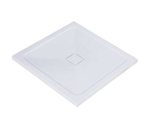 WASSERKRAFT Dinkel 58T Душевой поддон квадратный искусственный камень размер 90x90 см, белый WASSERKRAFT 58T03 - фото 290030