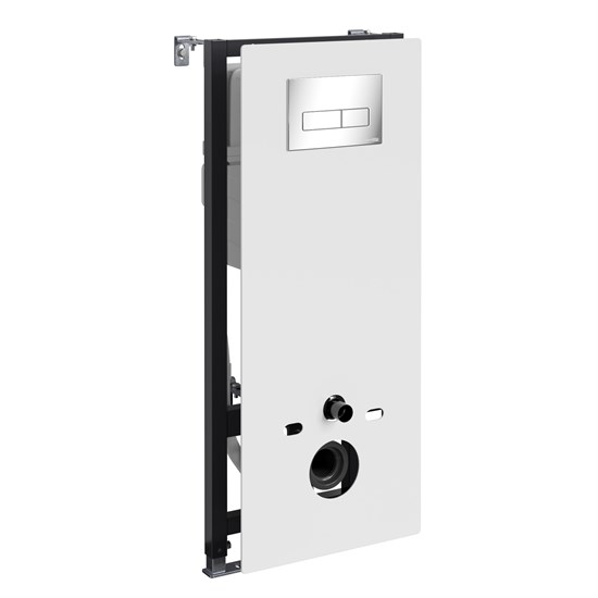 WASSERKRAFT Abens Система инсталляции для унитазов WASSERKRAFT 20TLT.010.ME.WH.CH03 - фото 290257