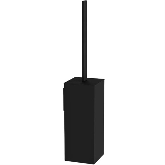 LANGBERGER Black Edition Ерш квадратный к стене (колба пласт) (L&C) (11372B-BP), черный матовый BLACKEDITION11372B-BP - фото 290705