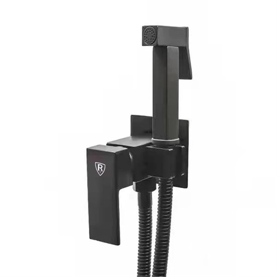 RUSH Thira Гигиенический душ встраиваемый (TR3635-99Black), цвет черный TR3635-99Black - фото 291199