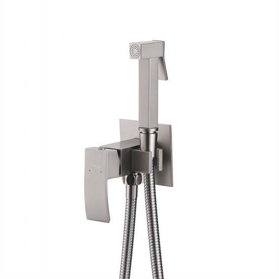 ABBER Wasserfall Смеситель AF8625SP с гигиеническим душем, сатин AF8625SP - фото 292159