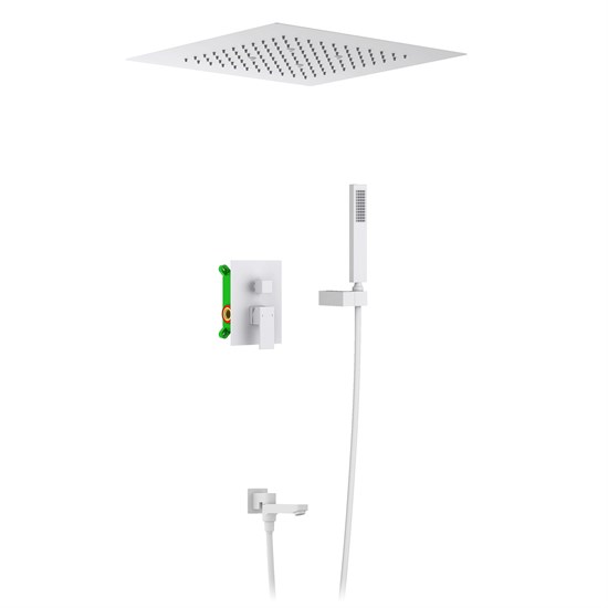 TIMO Selene Душевая система встроенная SX-2039/16SM белый матовый SX-2039/16SM - фото 292805