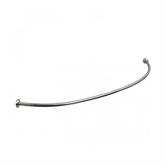 AQUATEK Карниз для ванны дуга 1640*1640 (для ванны Сириус), хром KARN-0000022