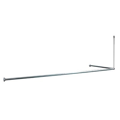 IDDIS Угловой карниз для ванной комнаты (050A200I14) ,цвет хром 050A200i14 - фото 294633