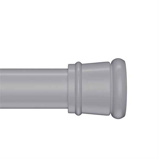IDDIS Карниз для ванной комнаты Elegante 110-200 см, серый матовый (SRC0120i14) ,цвет серый SRC0120i14 - фото 294938