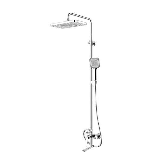 IDDIS Parker Душевая система с тропическим душем и изливом (PARSB3Fi06) PARSB3Fi06 - фото 295168