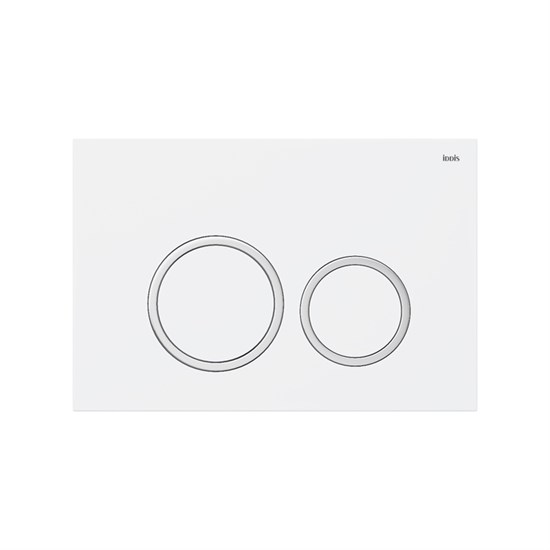 IDDIS Клавиша смыва Unifix, белая (UNI03WCi77) UNI03WCi77 - фото 295559
