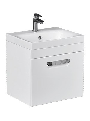 VELVEX Тумба подвесная Estea 50.1Y, белый матовый (tp.EST.MOD.50.1Y) tp.EST.MOD.50.1Y