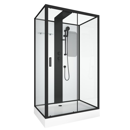GROSSMAN Душевая кабина прямоугольная Elegans GR252Q (120х80х217) дверь раздвижная GR252Q - фото 297556