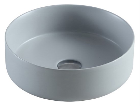 AZARIO Раковина 355х355х120 накладная, цвет светло-серый матовый (AZ-3134-MFG) AZ-3134-MFG - фото 301632