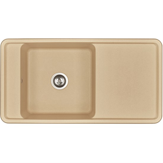 AQUATON Кухонная мойка Беллис 97 цвет Латте (1A725132BS260) 1A725132BS260
