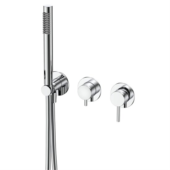 AQUAme Siena Смеситель для ванны с душем встраиваемый AQM8805СR AQM8805CR - фото 311935