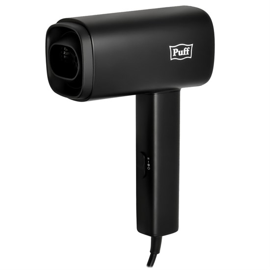 PUFF Фен для волос "Puff-1602Bl", черный, 1,6 кВт 1405.030 - фото 312868