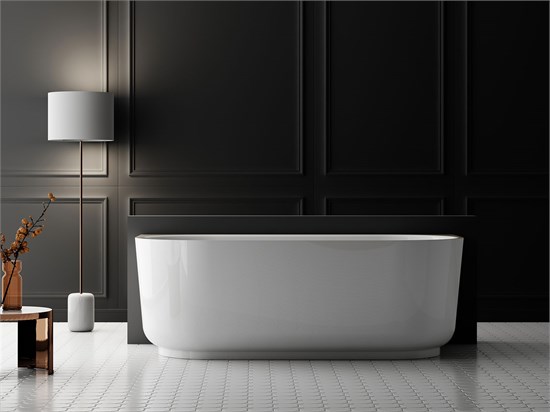 VINCEA Ванна акриловая VBT-621, 1700*800*580, цвет белый, слив-перелив в комплекте, белый VBT-621 - фото 319155