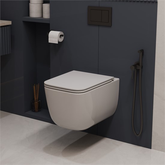 VINCEA Lina Унитаз подвесной Lina VT1-53T Tornado, цвет белый, ультратонкое soft-close сиденье VT1-53T