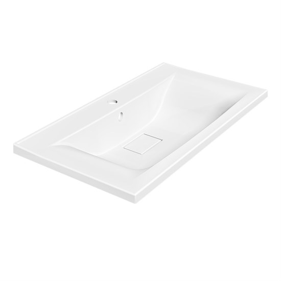VINCEA Раковина VCB-3M900W из искусственного камня, цвет белый VCB-3M900W - фото 320973