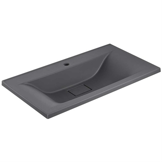 VINCEA Раковина VCB-3M900G из кварцевого камня, цвет серый VCB-3M900G - фото 320982