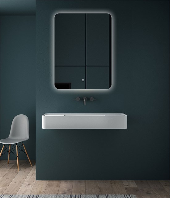 VINCEA Зеркало LED VLM-3BE500 500х700 c сенсорным выключателем и диммером VLM-3BE500