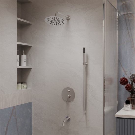 VINCEA Душевой комплект Villa VSFW-1VL3CH встраиваемый, 3 режима, хром VSFW-1VL3CH - фото 322300