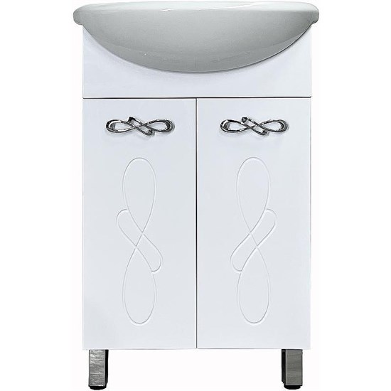 STYLE LINE Тумба напольная "Венеция 55" под умывальник Уют 55 ЛС-00002336