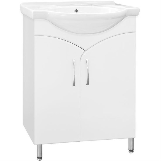 STYLE LINE Тумба напольная Эко Стандарт 15 под умывальник Байкал 60 ЛС-00000259