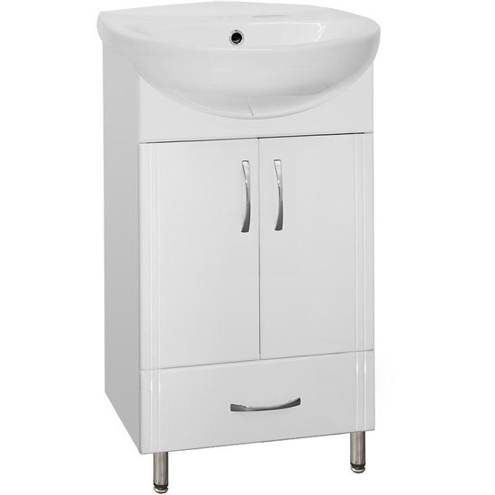 STYLE LINE Тумба напольная Эко Стандарт 9/1 Б под умывальник Канны 50 ЛС-00000096