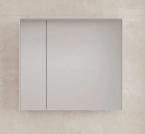 STYLE LINE Зеркальный шкаф "ЛИМА 80" эмаль, белый матовый ЛС-00002344